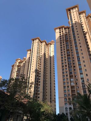 2019年1月31號(臘月二十六)上午開車去海南陵水縣清水灣:碧桂園.珊瑚宮殿小區