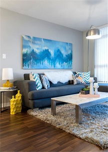 后現(xiàn)代風(fēng)婚房 幾何圖形裝點(diǎn)空間感